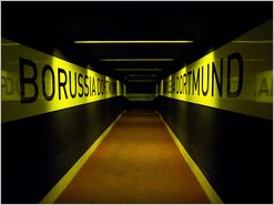 BVB Stadion Spielertunnel