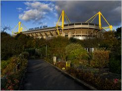 BVB Westfalenstadion - Blick von Süden