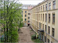 MEI - Moskauer Enegetisches Institut - Hinterhof