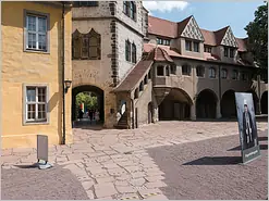 Moritzburg Burghof